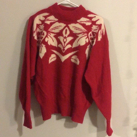 Le Moda Sweaters - Red sweater